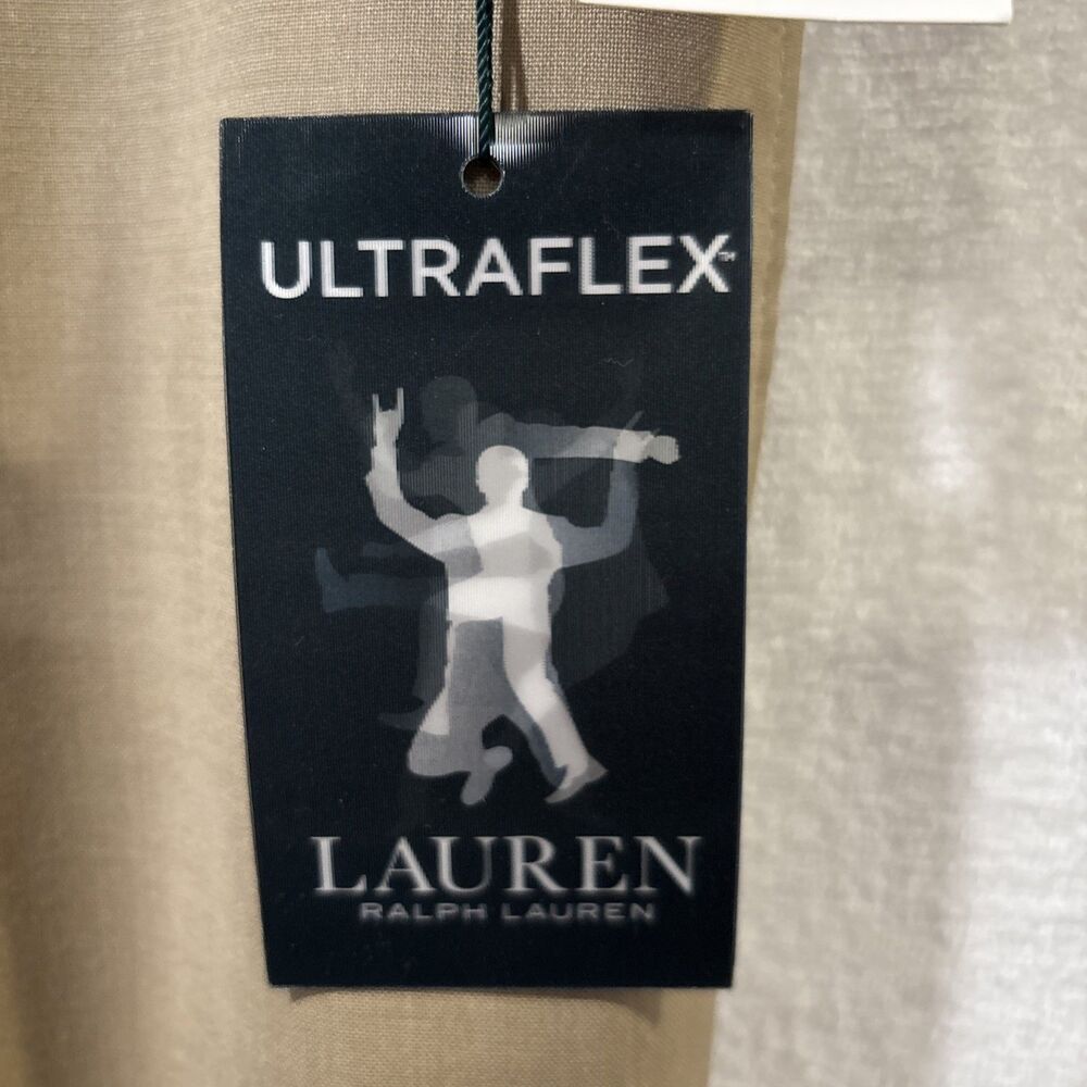Lauren Ralph Lauren High Performance Wool Ultraflex Dress Pants Tan 38x30 NWT - Picture 9 of 10